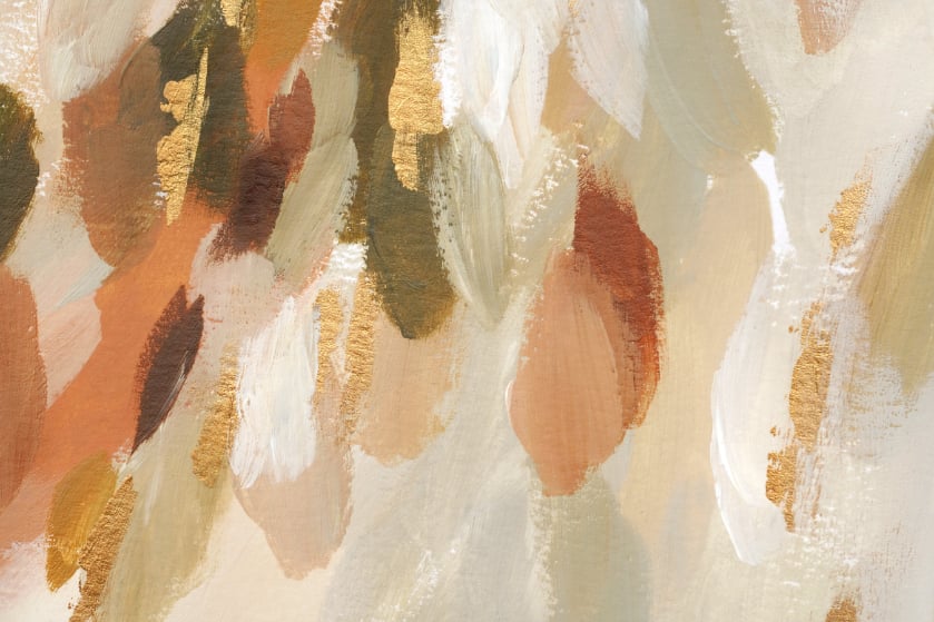 Abstract Brushstroke Wall Mural in your room