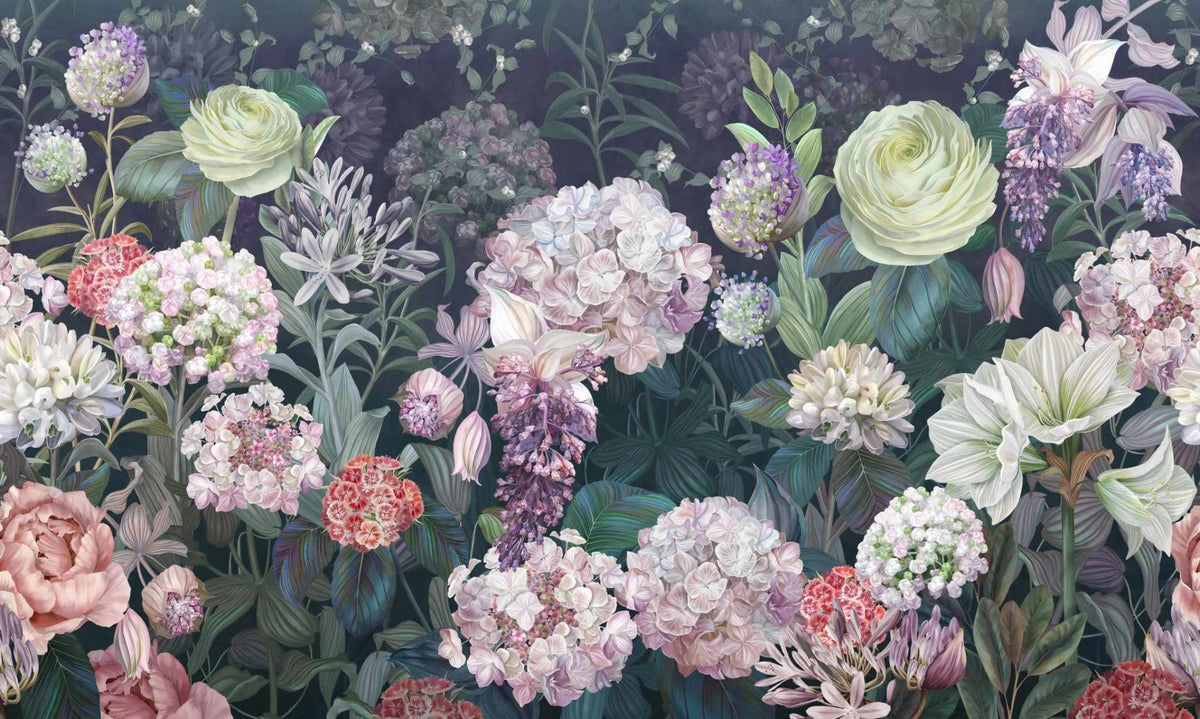 Dutch Roses Floral Wallpaper Murals in your room