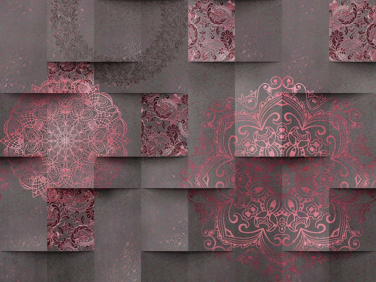 Abstract Odyssey Wall Elegance Mural in your room