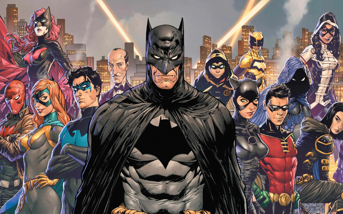 Ultimate DC Universe Wallpaper Mural in your room
