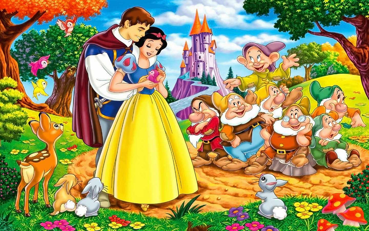 Snow White Saga Wallpaper Mural in your room