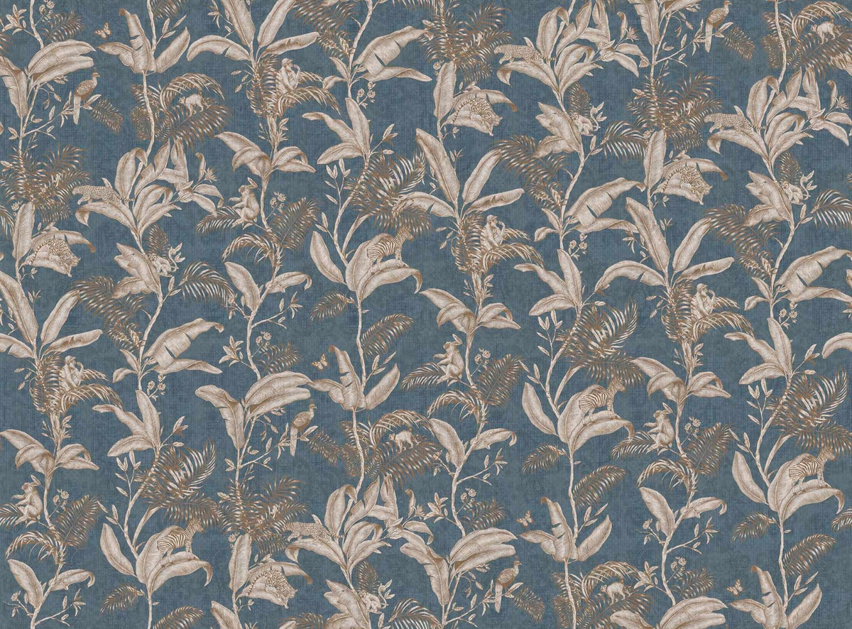 Darwinian Tropical Wall Mural in your room