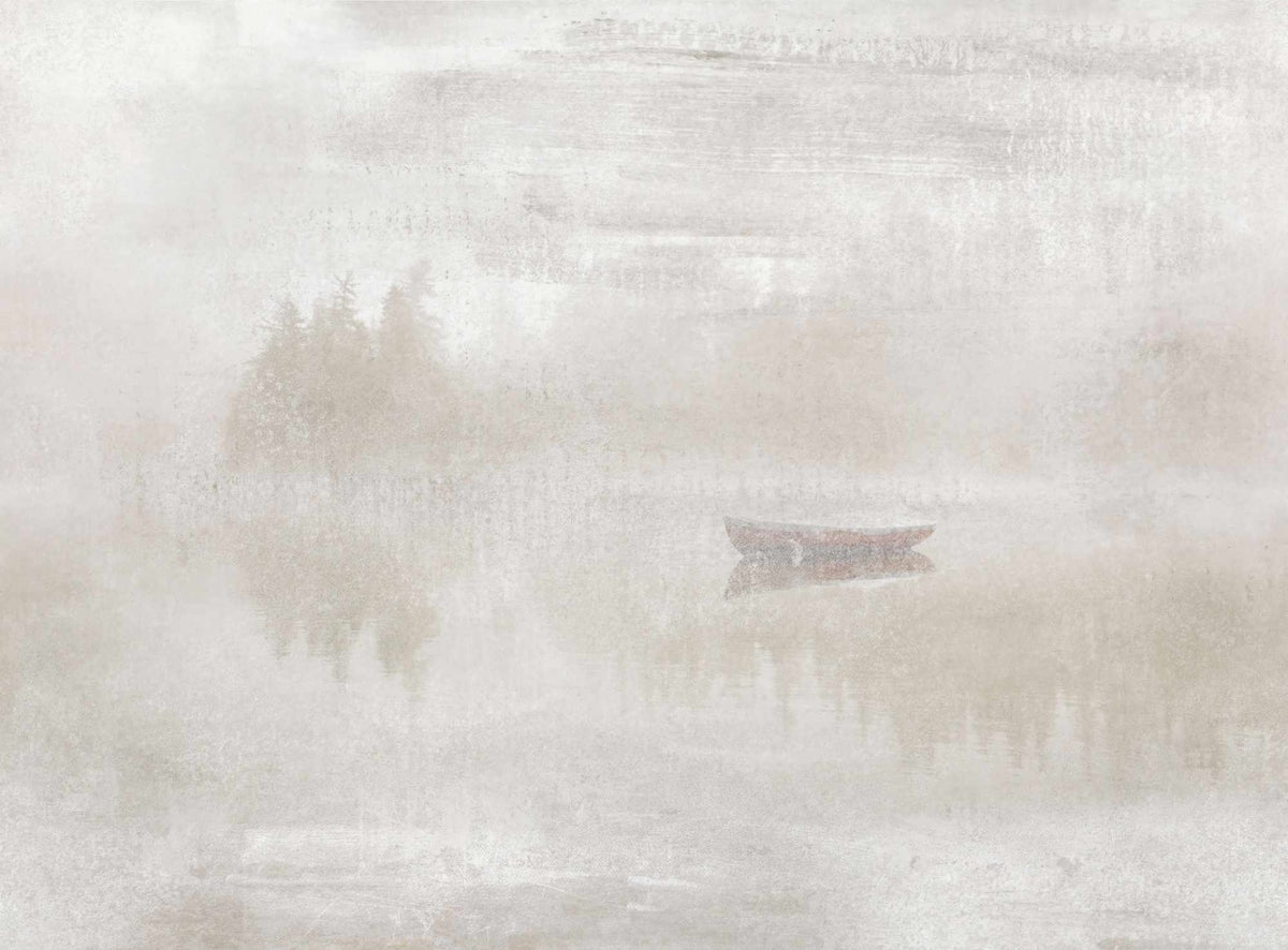 Rustic Beige Peel and Stick Wallpaper Mural in your room