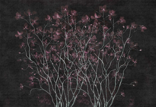 Nightshade Floral Illusion Wall Mural