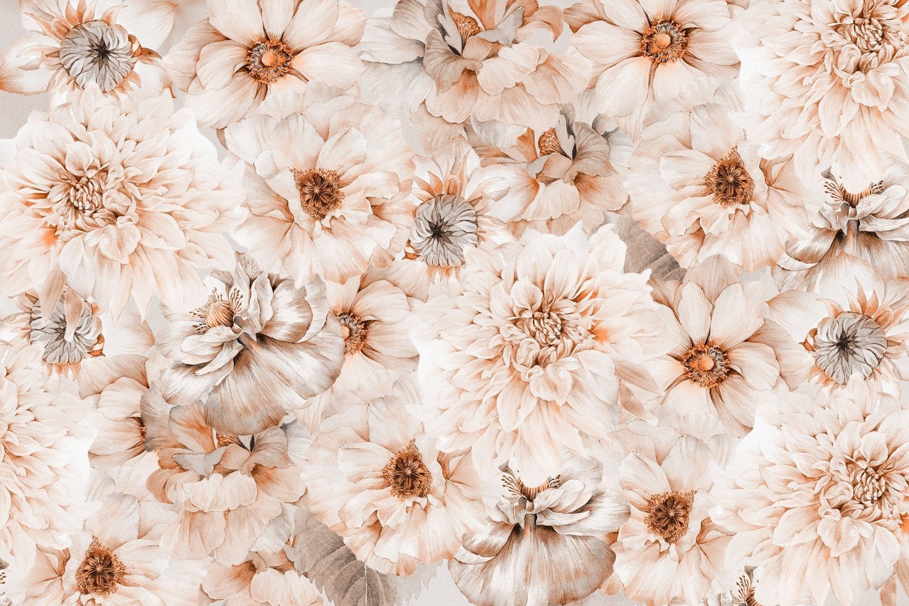 Aesthetic Flower Wallpaper - Soft Blossom
