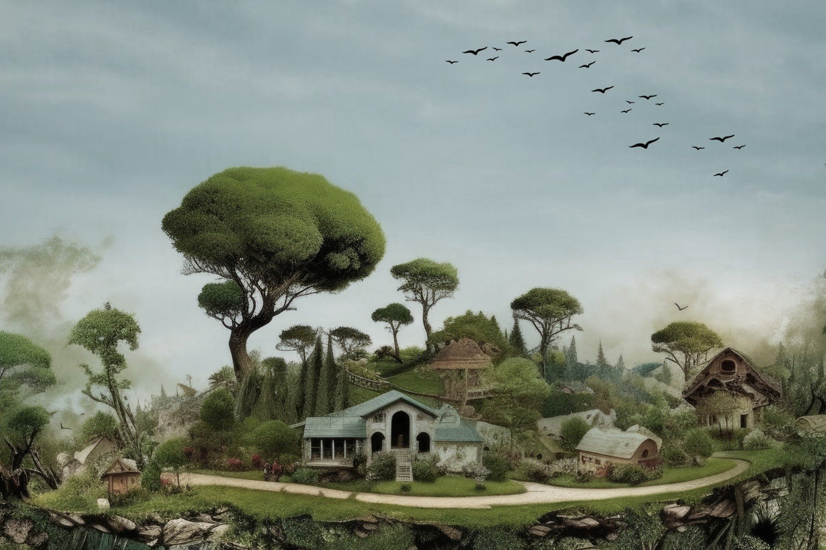 Mystical Glade Wall Mural in your room