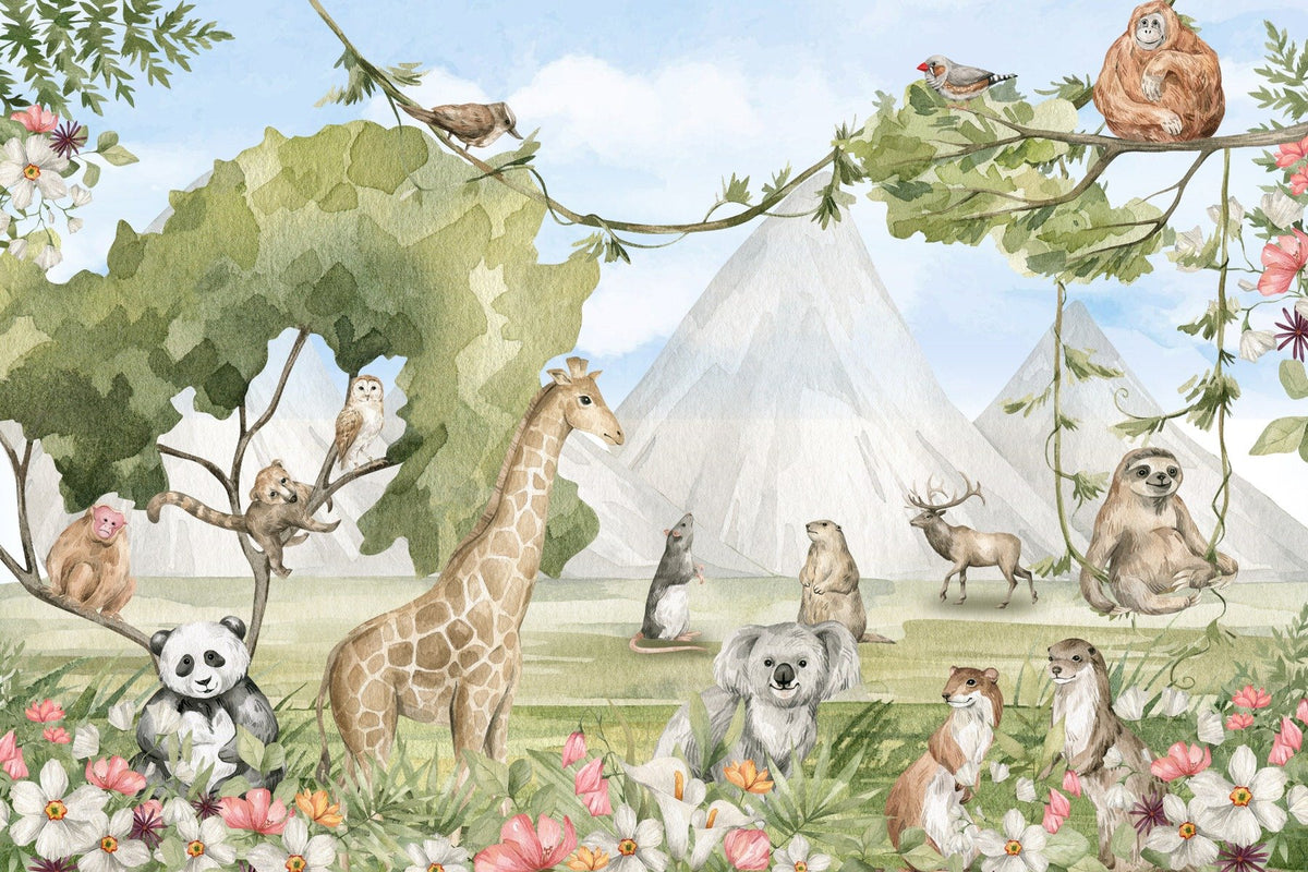 Pastoral Paradise Wall Mural in your room