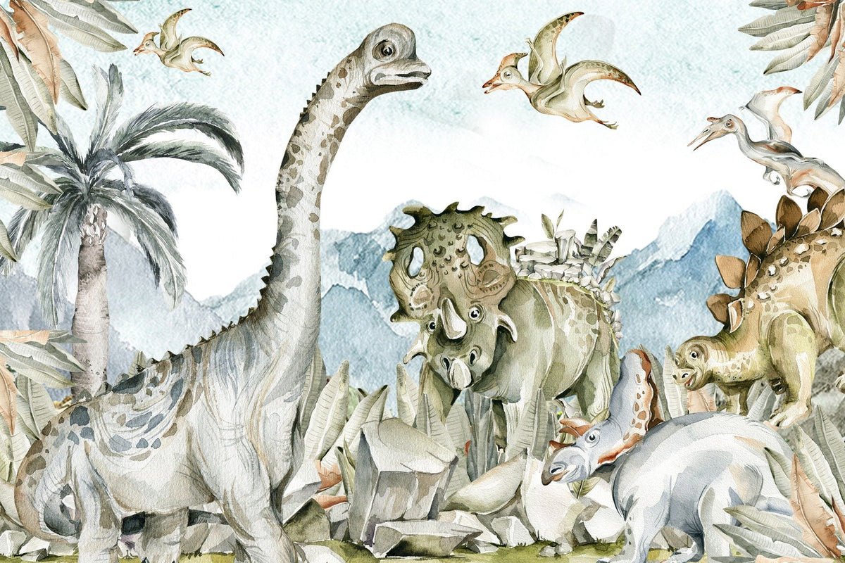 Gigantic Guardians The Dinosaur Wallpaper in your room