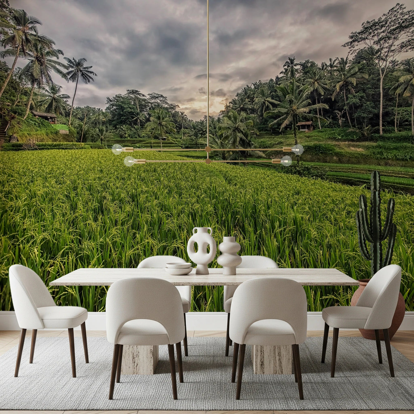 Bali Harvest Wall Mural