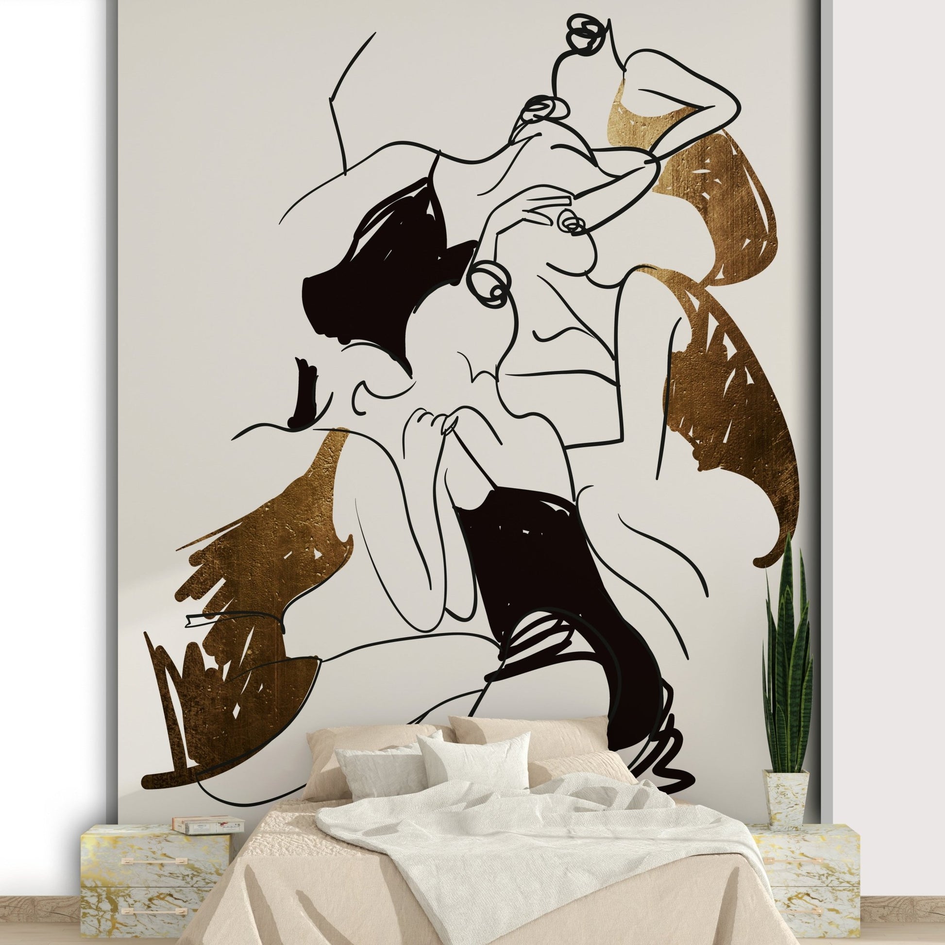 The ballerinas are often in various ballet poses, showcasing movement or poise.
