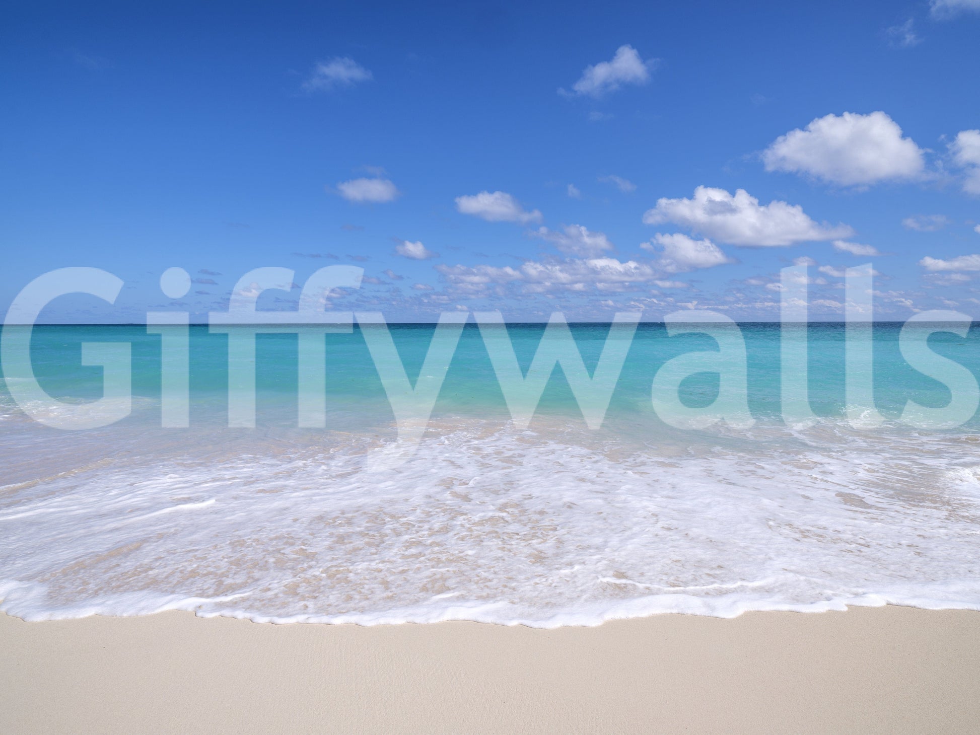 A decorative wall covering with a coastal aesthetic.