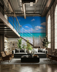 A seamless pattern for a living room or bedroom.

