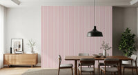 Barely Blush Stripes Wallpaper⁠