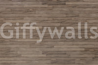 Barn Wood Beauty wallpaper mural close-up showing the weathered brown horizontal wood plank pattern