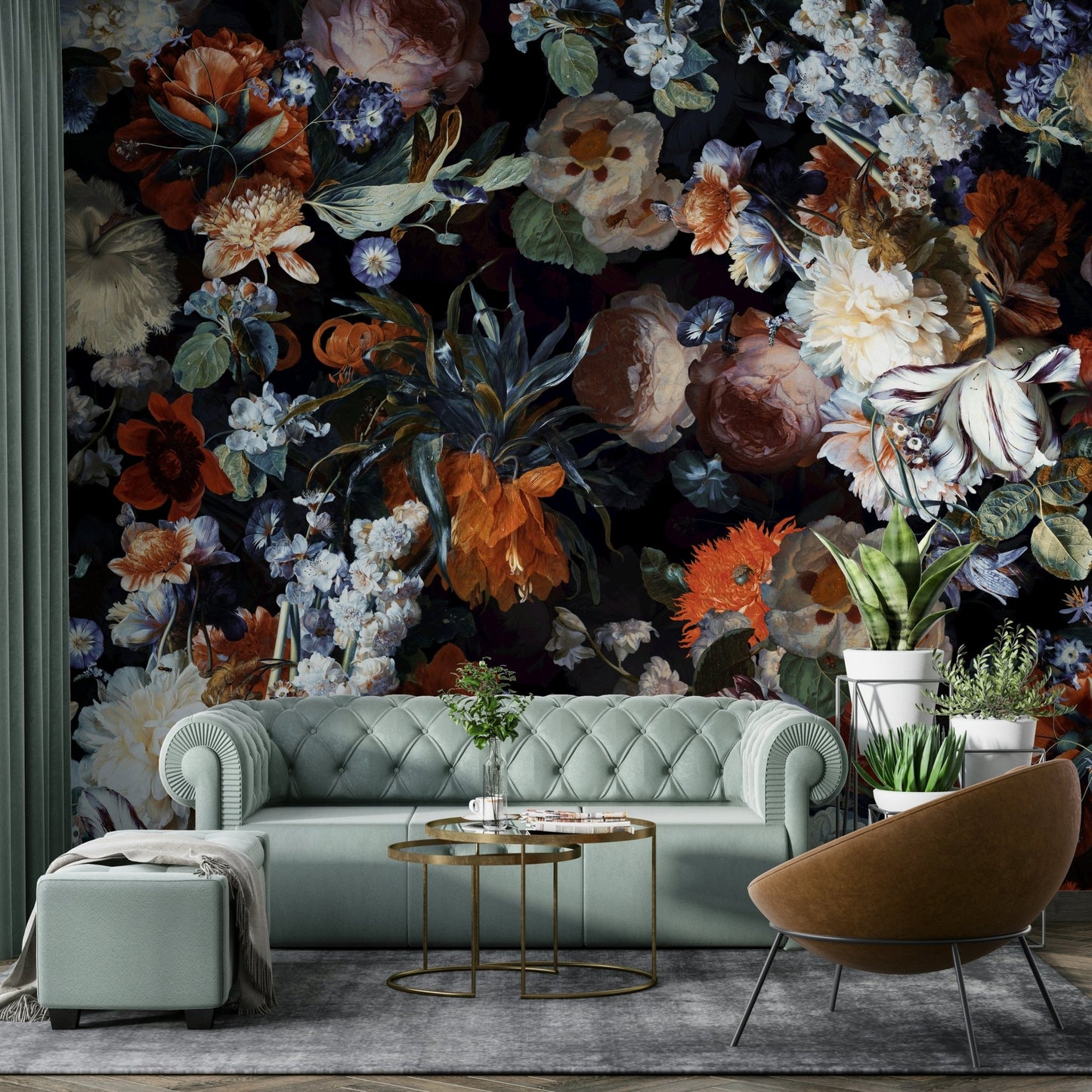 The style is moody and feels very elegant and mysterious.

