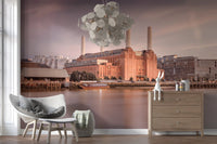 Battersea Power Station Wall Mural