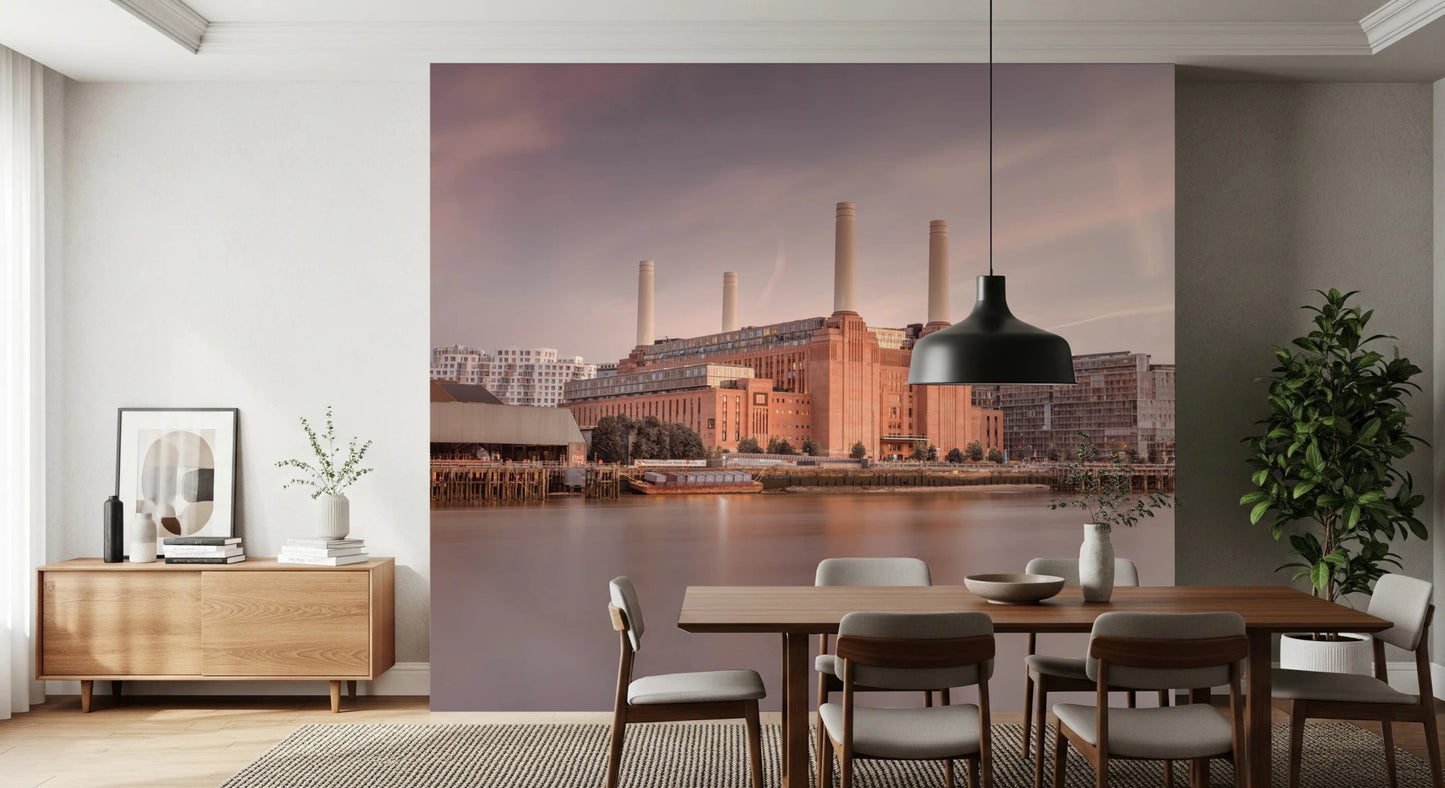 Battersea Power Station Wall Mural