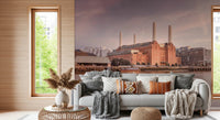 Battersea Power Station Wall Mural