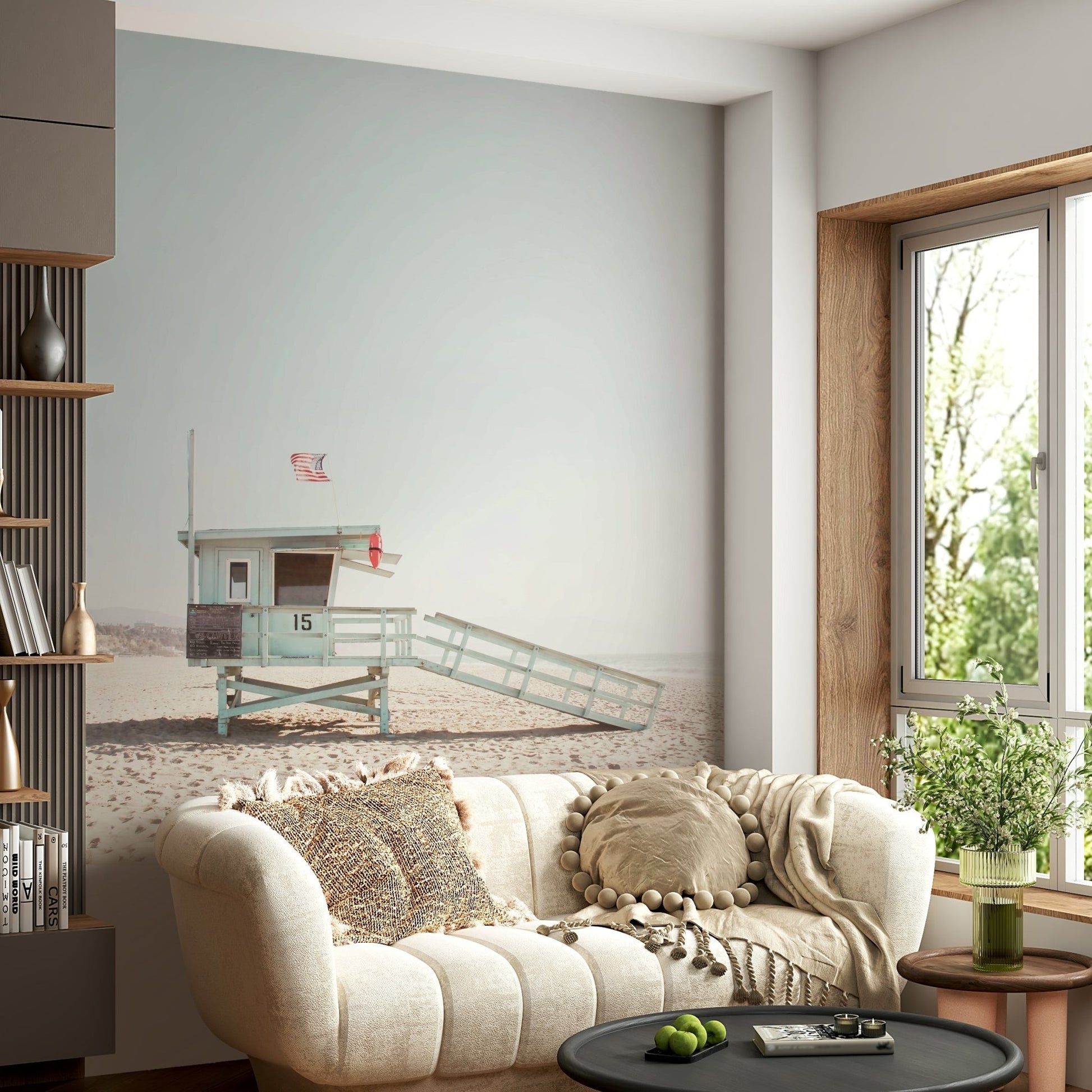 Inviting and calming aesthetic.

