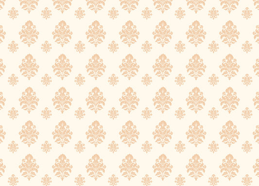 Damask Peel and Stick Wallpaper - Beige Pattern