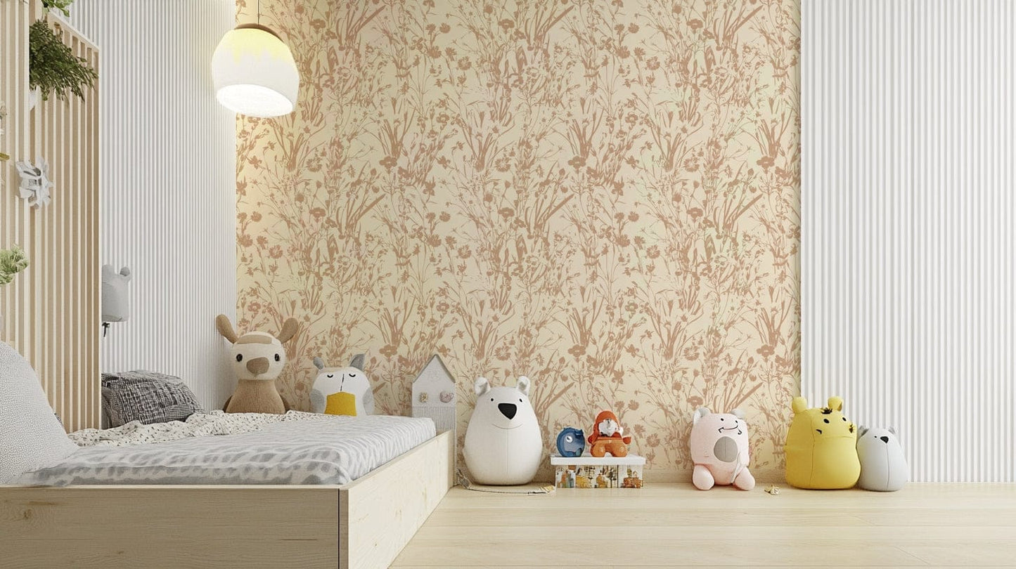 This wallpaper is suitable for a bedroom, a living room, or a serene study.
