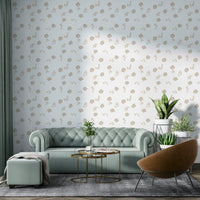 A classic floral wallpaper for walls with a calming theme.

