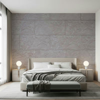 Wall mural featuring precise stone blocks with subtle shading for modern rustic or sophisticated décor.