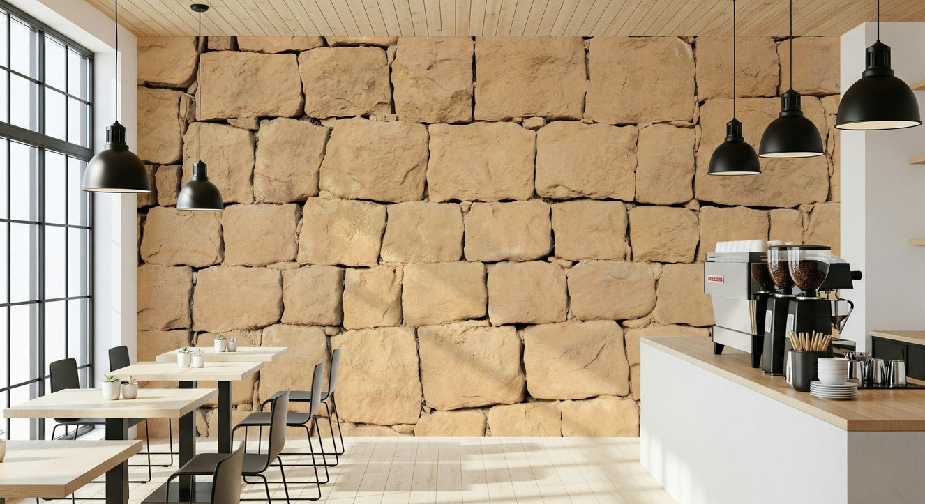 Earthen Wall Texture Wall Mural featuring natural clay tones and rough, organic surface for rustic interiors.