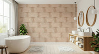 Imperfect White Wall Wall Mural creating a rustic, timeless, and natural aesthetic for modern or vintage spaces.