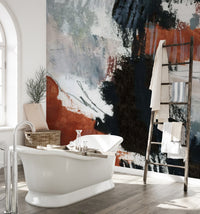 Brushstroke Art Wallpaper for Walls