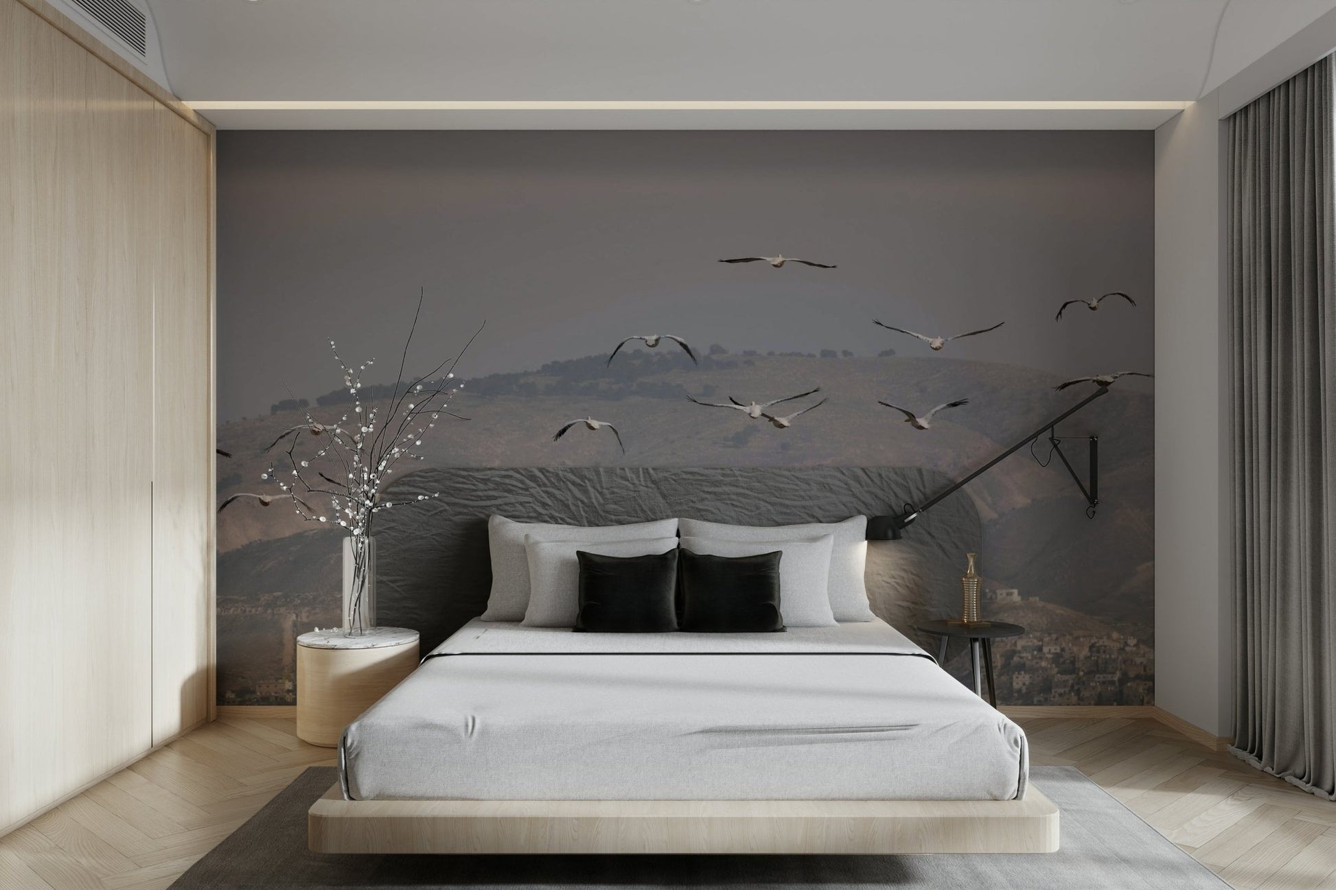 It gives a feeling of quiet inspiration and spiritual calm.
