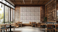 Black and White Boho Zebra Wallpaper⁠