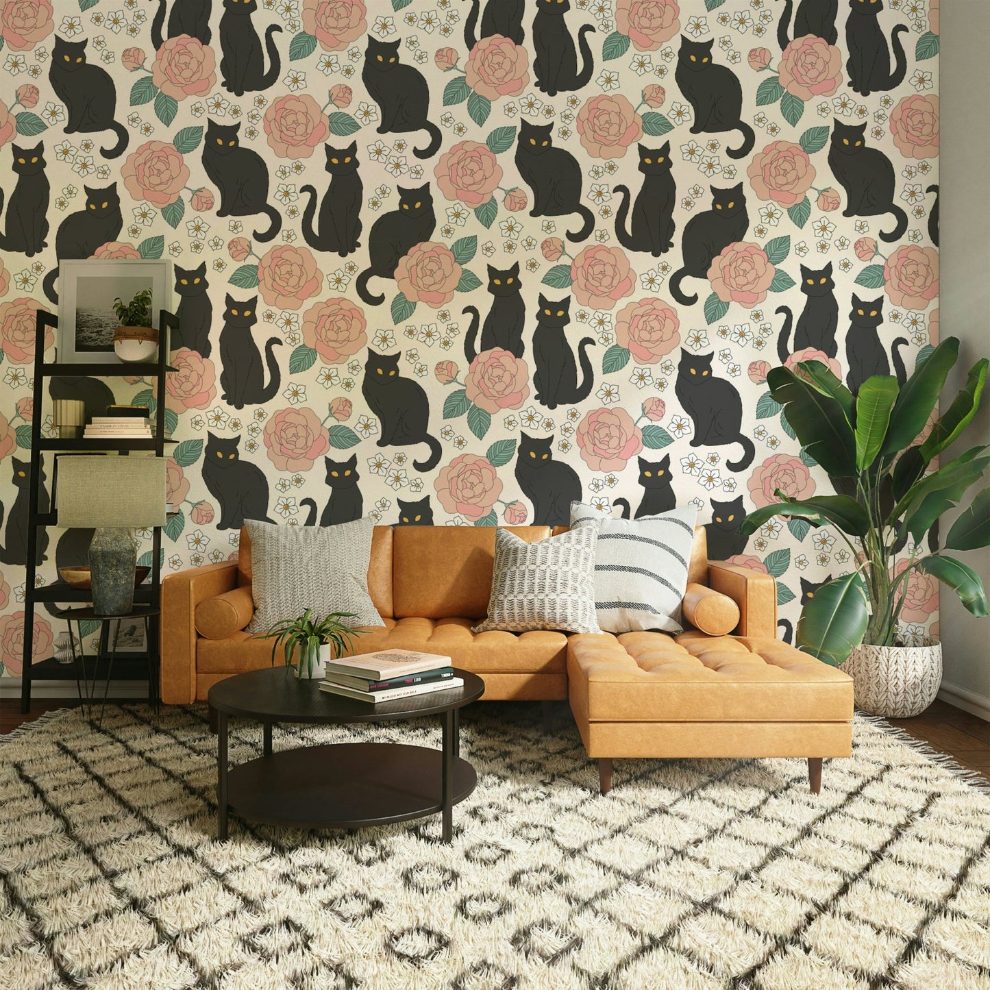 The design evokes a sense of charm, mystery, and playful elegance.
