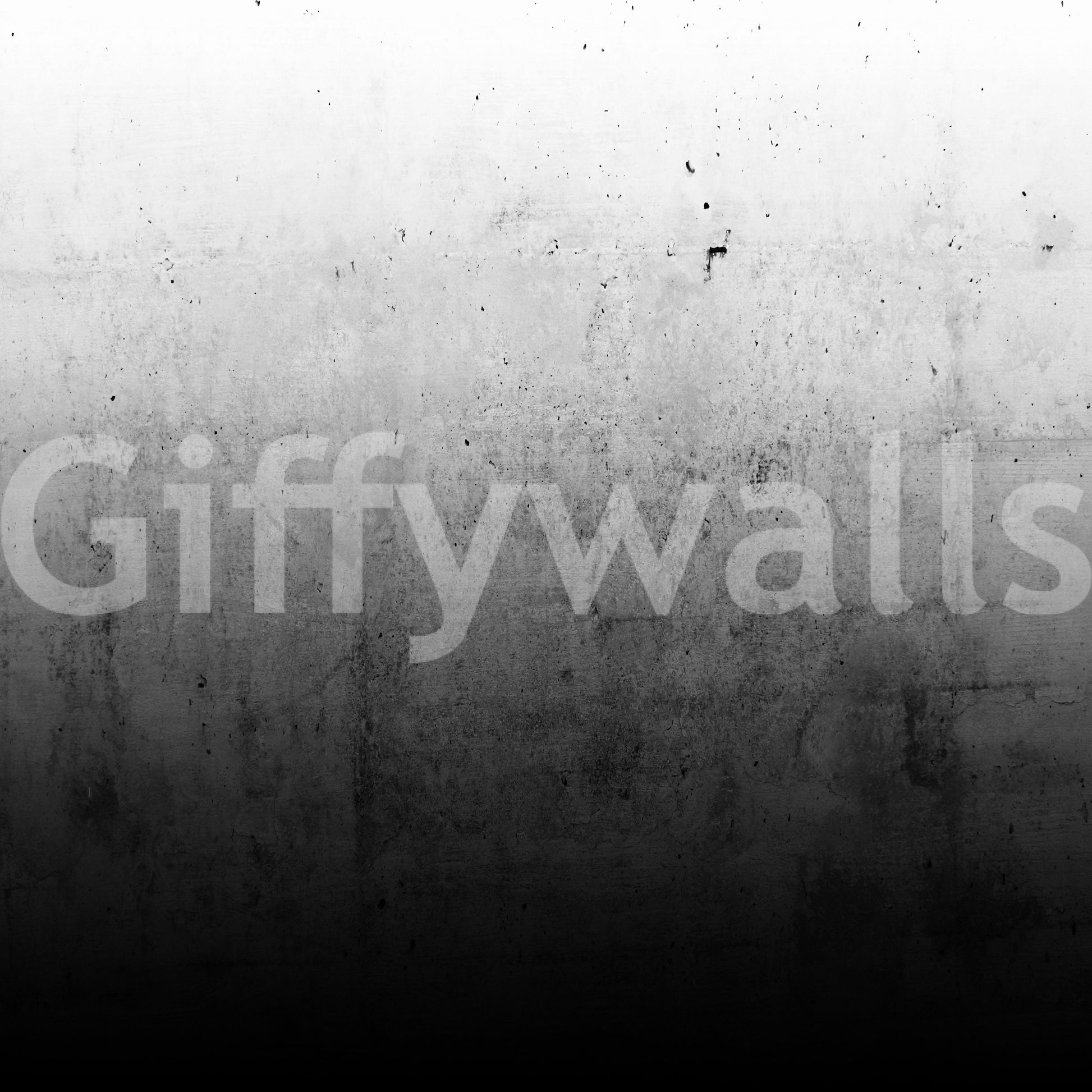 Grey to black gradient mural

