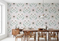 Bloom Symmetry boho Wallpaper⁠