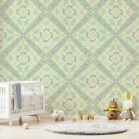 rustic tapestry look wallpaper

