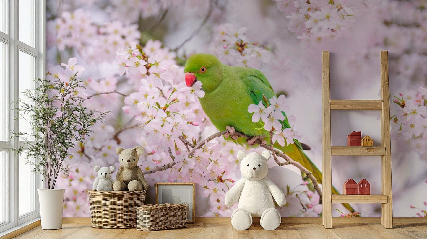 Blossom Bird charming wall covering