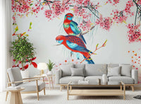 Blossom Birds Wall Mural