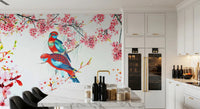 Blossom Birds Wall Mural