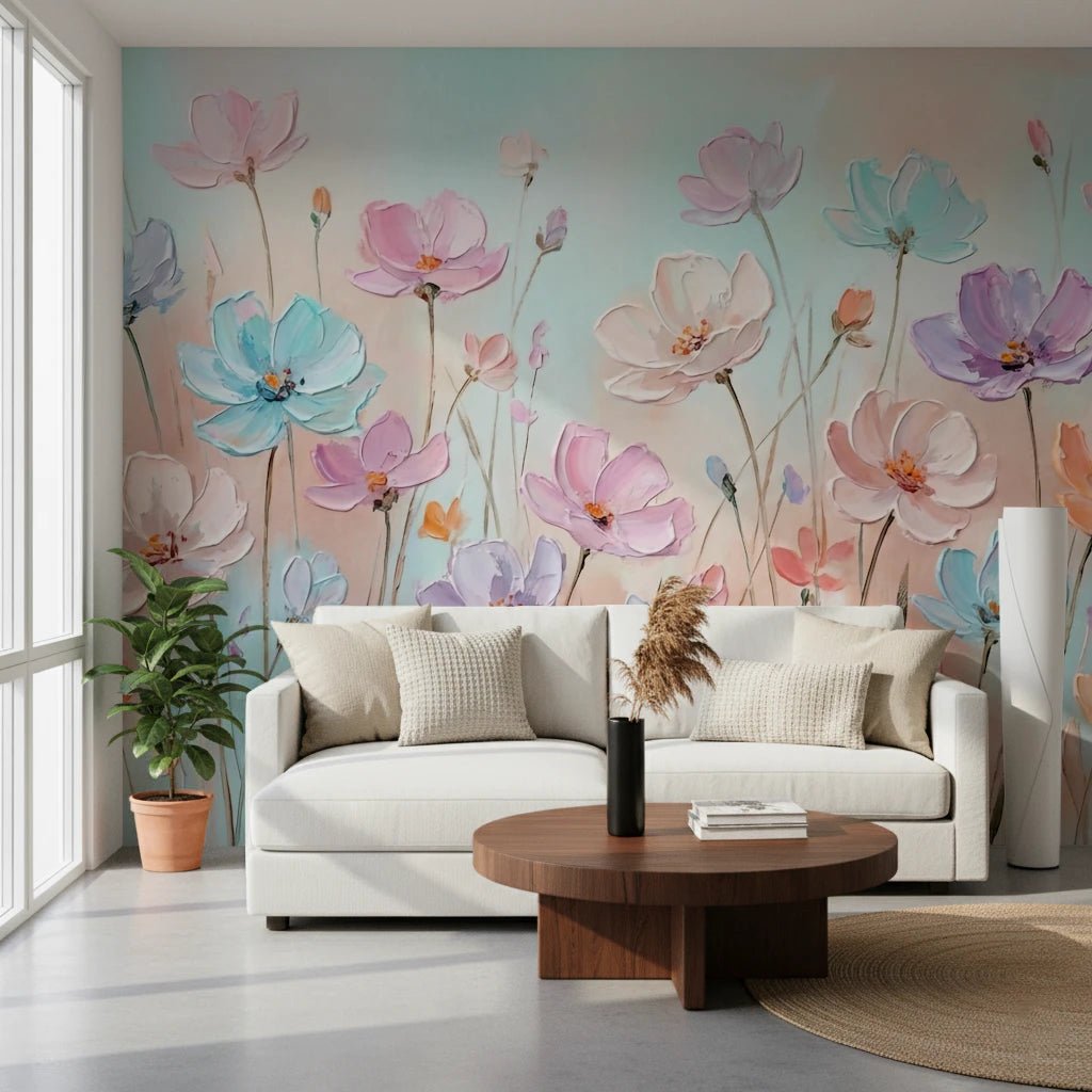 Blossom Haze Wall Mural