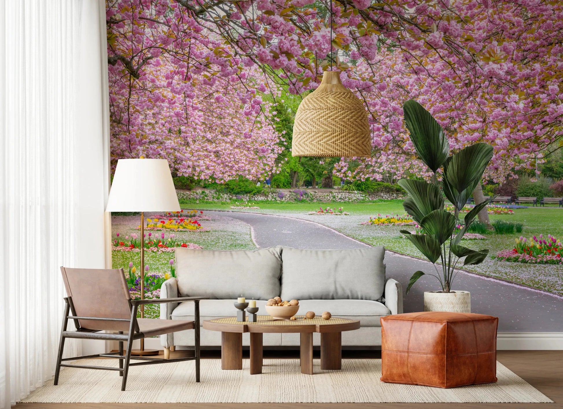 Blossom Park Wall Mural