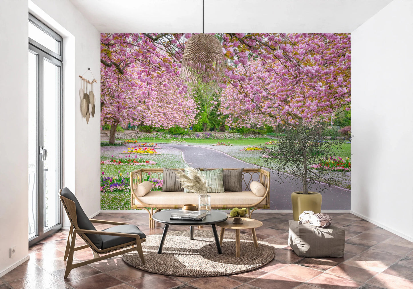 Blossom Park Wall Mural