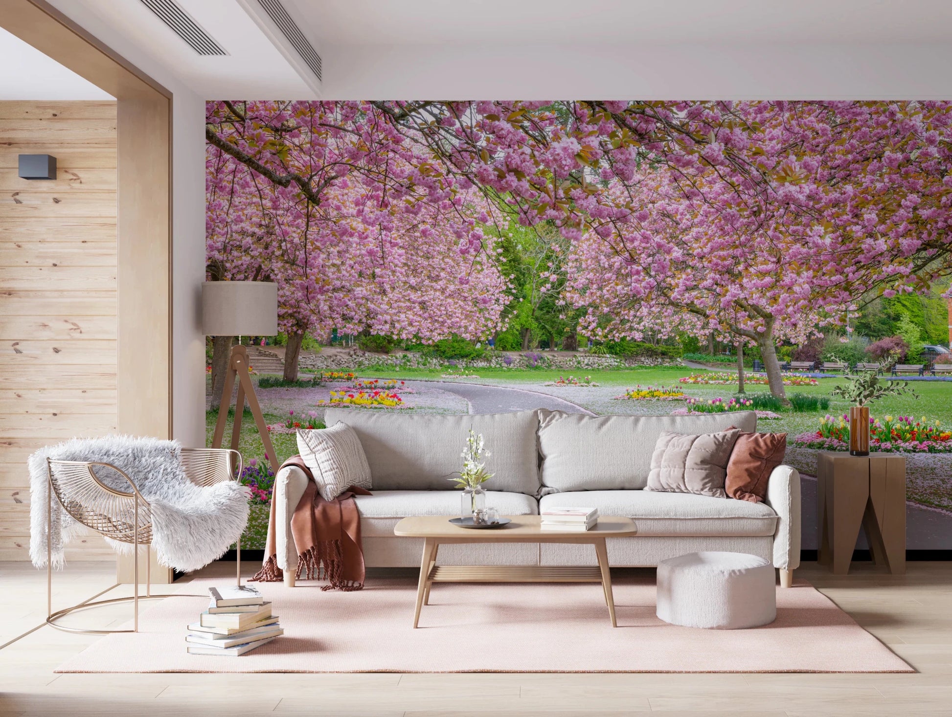 Blossom Park Wall Mural