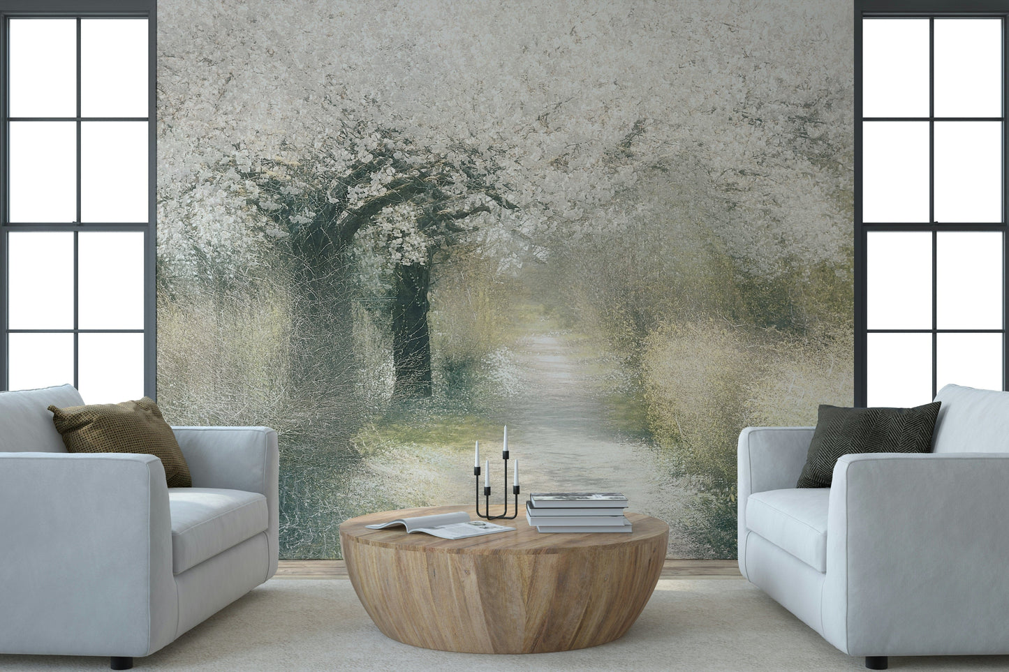 Blossom Trail Wall Mural Same Uploaded on GD5610