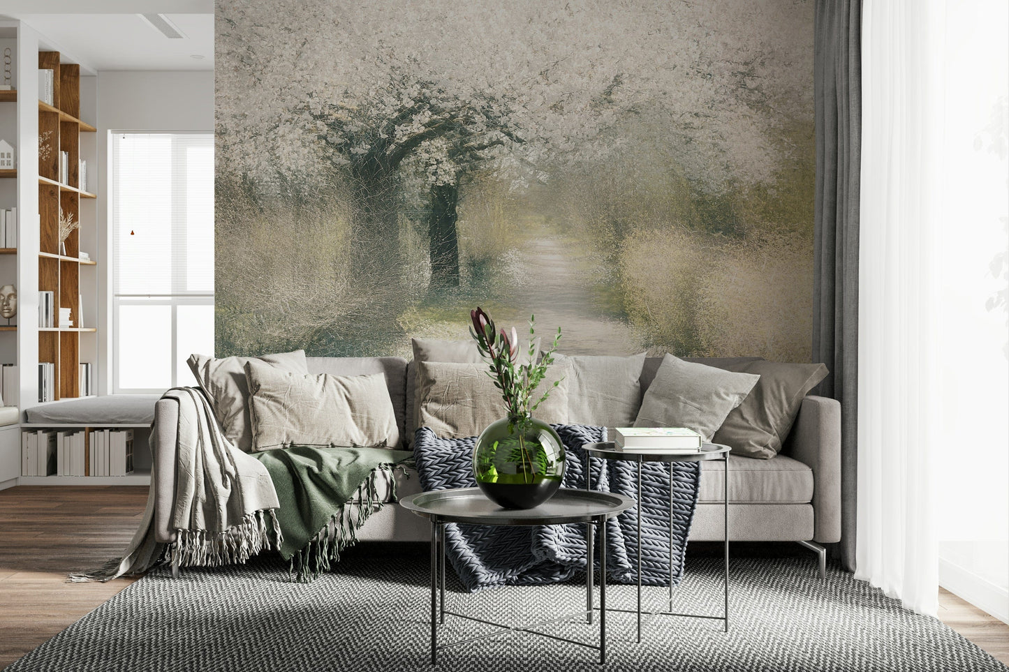 Blossom Trail Wall Mural Same Uploaded on GD5610