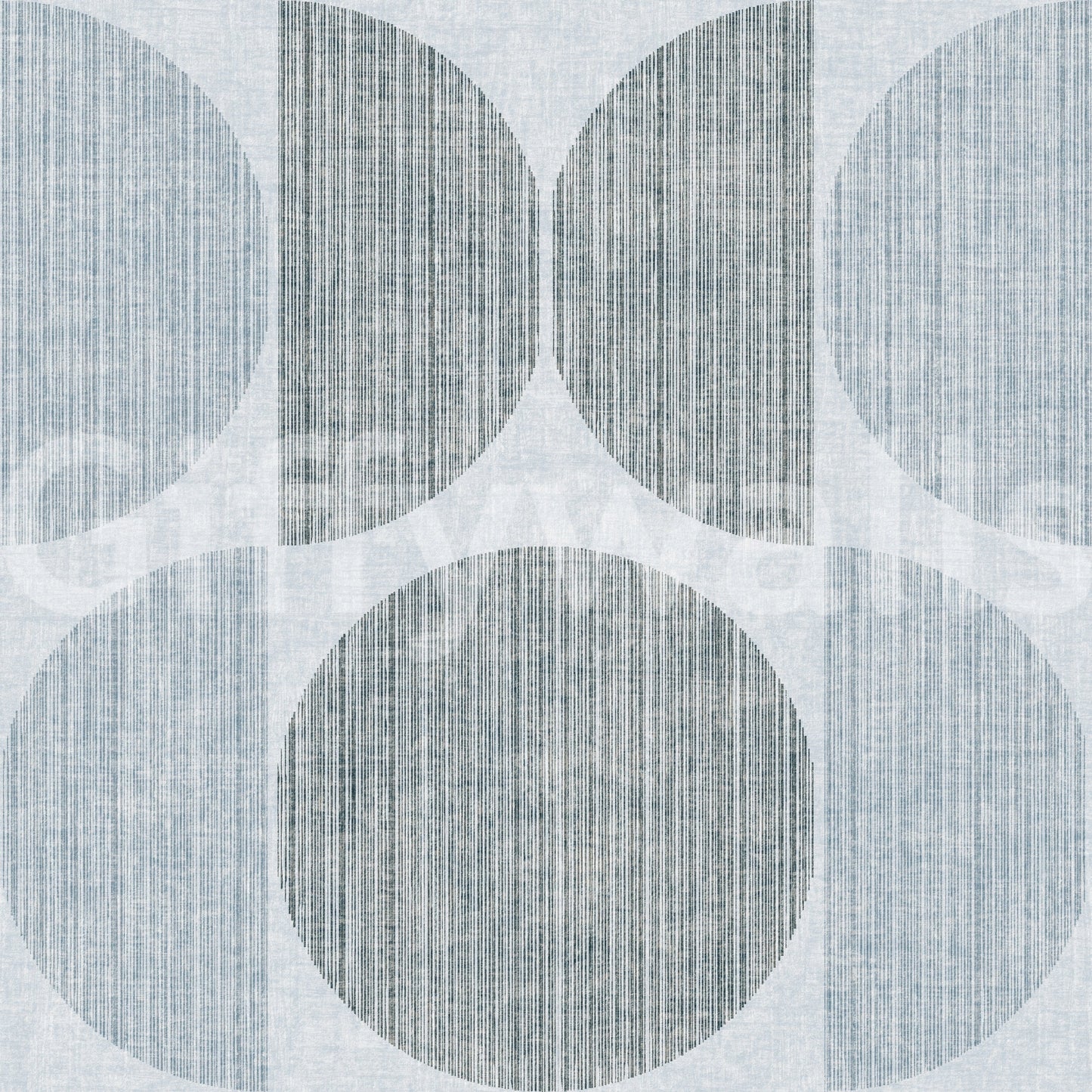 A high-quality light blue circle wall mural for walls.

