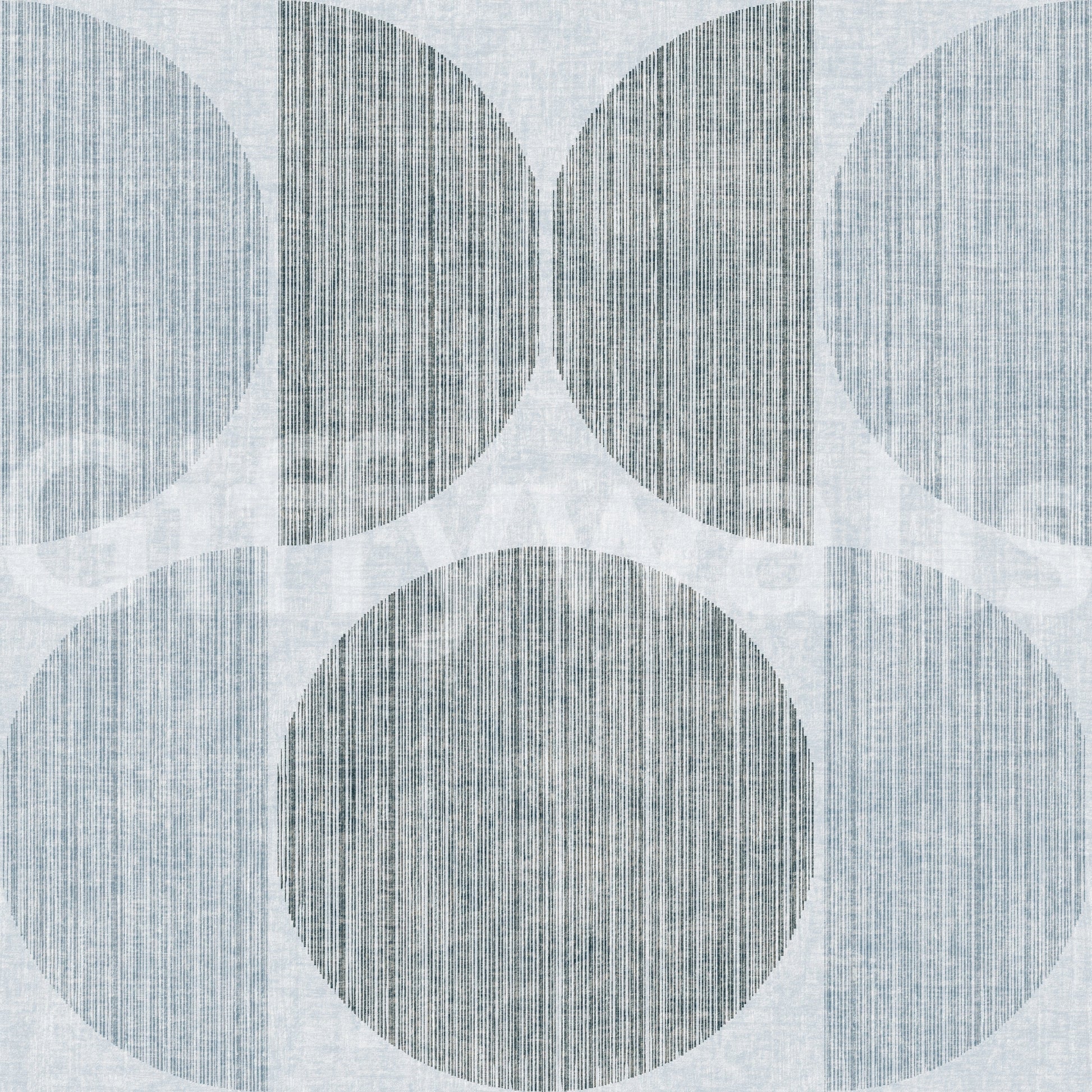 A high-quality light blue circle wall mural for walls.

