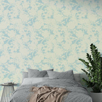 Modern floral pattern wallpaper

