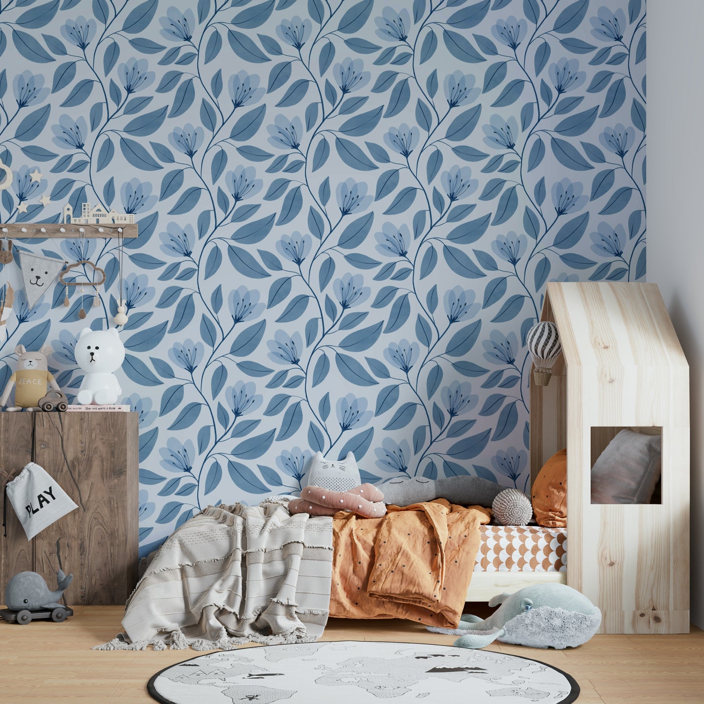 The design gives a feeling of quiet, natural beauty.

