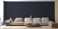 Golden pattern wallpaper with elegance
